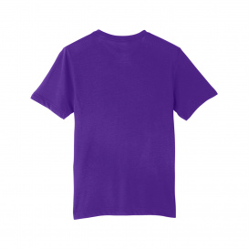 Core 365 CE111Y Youth Fusion ChromaSoft Performance T-Shirt - Campus Purple