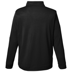 Core 365 CE404 Market Snag Protect Mesh Colorblock Quarter-Zip - Black/Carbon
