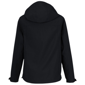 Core 365 CE712W Ladies Packable Rain Jacket - Black