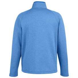 Core 365 CE72 Venture Heathered Stripe Full-Zip - True Royal/White