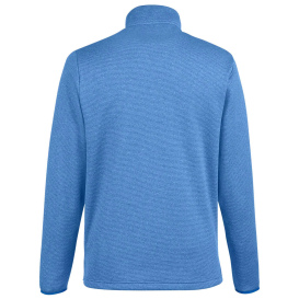 Core 365 CE73 Venture Heathered Stripe Quarter-Zip - True Royal/White