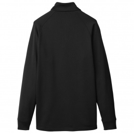 Core 365 CE801 Unisex Fusion ChromaSoft™ Fleece Quarter-Zip - Black