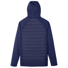Core 365 CE808 Unisex Techno Lite Hybrid Hooded Jacket - Classic Navy