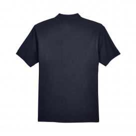 Devon & Jones D100 Men\'s Pima Pique Short Sleeve Polo - Navy