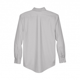 Devon & Jones D620 Men\'s Crown Woven Collection Solid Broadcloth - Silver