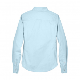 Devon & Jones D620W Ladies Crown Woven Collection Solid Broadcloth - Crystal Blue