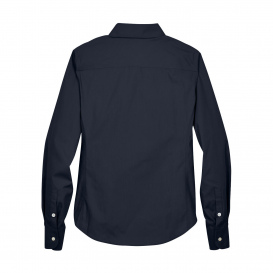 Devon & Jones D620W Ladies Crown Woven Collection Solid Broadcloth - Navy