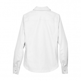 Devon & Jones D620W Ladies Crown Woven Collection Solid Broadcloth - White