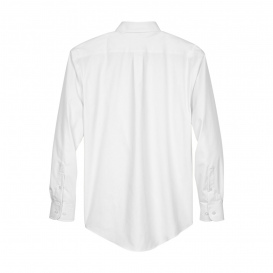 Devon & Jones D630 Men\'s Crown Woven Collection Solid Oxford - White