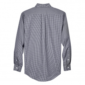 Devon & Jones D640 Men\'s Crown Woven Collection Gingham Check - Navy