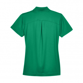 Devon & Jones DG20W CrownLux Performance Ladies Plaited Polo - Kelly Green