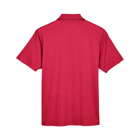 Devon & Jones DG22 CrownLux Performance Address Melange Polo - Red Heather