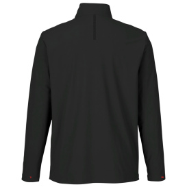Devon & Jones DG410 CrownLux Windsor Welded Quarter-Zip - Black