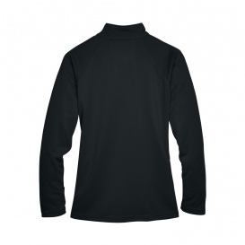 Devon & Jones DG440W Ladies Stretch Tech-Shell Compass Quarter-Zip - Black