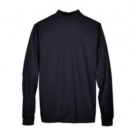 Devon & Jones DG479 Men\'s DRYTEC20 Performance Quarter-Zip -Black/Grey Heather/Graphite