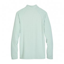 Devon & Jones DG480 CrownLux Performance Clubhouse Micro-Stripe Quarter-Zip - Kelly Green