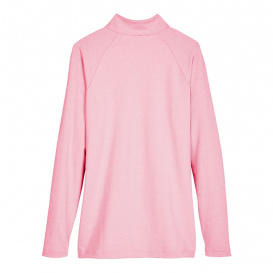 Devon & Jones DG480W CrownLux Performance Ladies Clubhouse Micro-Stripe Quarter-Zip - Red