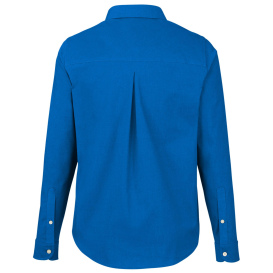Devon & Jones DG505W Ladies CrownLux Performance Spencer Poplin Shirt - French Blue Melange