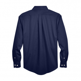 Devon & Jones DG530 Men\'s Crown Woven Collection Solid Stretch Twill - Navy