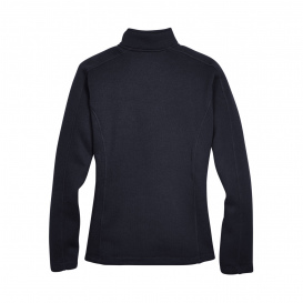 Devon & Jones DG793W Ladies Bristol Full Zip Sweater Fleece Jacket - Black