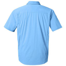 HUK H150183 Creekbed Short Sleeve Shirt - Marolina Blue