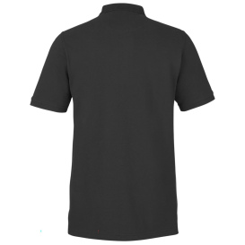 Harriton M205 Valiant Cotton Snag Protect Pocket Polo - Black
