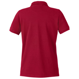 Harriton M205W Ladies Valiant Cotton Snag Protect Polo - Red
