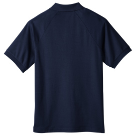 Harriton M208 Mens Charge Snag and Soil Protect Polo - Dark Navy