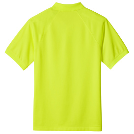Harriton M208 Mens Charge Snag and Soil Protect Polo - Safety Yellow
