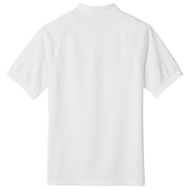 Harriton M208 Mens Charge Snag and Soil Protect Polo - White