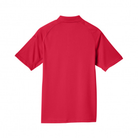 Harriton M211 Adult Tactical Performance Polo - Red