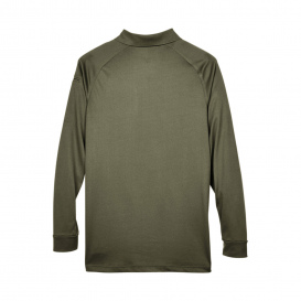 Harriton M211L Mens Advantage Snag Protection Plus Long-Sleeve Tactical Polo - Tactical Green