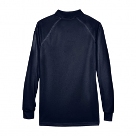 Harriton M211LW Ladies Advantage Snag Protection Plus Long Sleeve Tactical Polo - Dark Navy