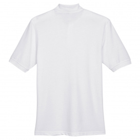 Harriton M265 Men's 5.6oz. Easy Blend Polo - White