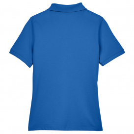 Harriton M265W Ladies 5.6 oz. Easy Blend Polo - True Royal
