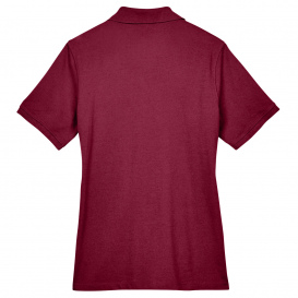 Harriton M265W Ladies 5.6 oz. Easy Blend Polo - Wine