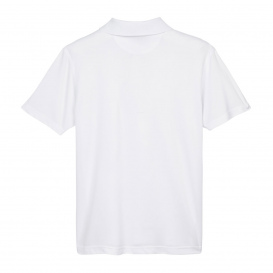 Harriton M315 Men\'s 4oz. Polytech Polo - White