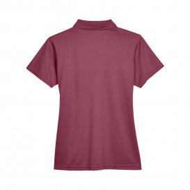 Harriton M315W Ladies 4 oz. Polytech Polo - Maroon