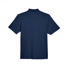 Harriton M345 Men\'s Advantage Snag Protection Plus IL Snap Placket Polo - Dark Navy