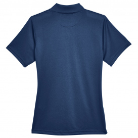 Harriton M345W Ladies Advantage Snag Protection Plus IL Snap Placket Polo - Dark Navy