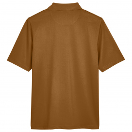 Harriton M348 Men\'s Advantage Snag Protection Plus IL Polo - Duck Brown