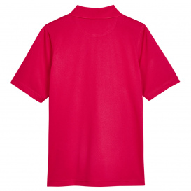 Harriton M348W Ladies Advantage Snag Protection Plus IL Polo - Red