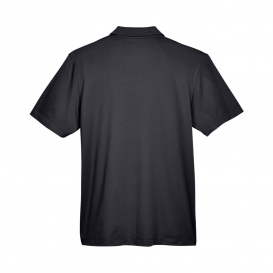 Harriton M354 Micro Pique Polo - Black