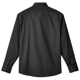 Harriton M585L Men\'s Advantage IL Long-Sleeve Work Shirt - Black