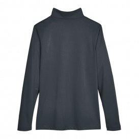 Harriton M748W Ladies Advantage Snag Protection Plus IL 1/4-Zip - Dark Charcoal