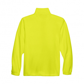 Harriton M990 Men\'s 8 oz. Full Zip Fleece - Safety Yellow