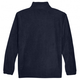 Harriton M990T Men's Tall 8 oz. Full Zip Fleece - Navy