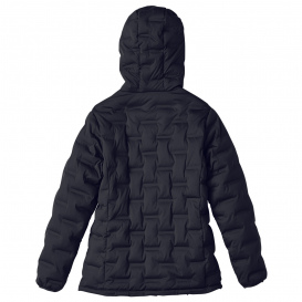 North End NE708W Ladies Loft Puffer Jacket - Black/Carbon