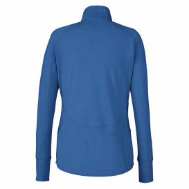 PUMA Golf PG400W Ladies\' Bandon Quarter-Zip - Lake Blue