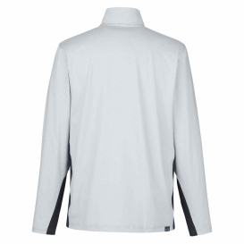 PUMA Golf PG410 Mesa Stripe Quarter-Zip - Puma Black/Bright White